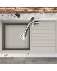 Kameo Smart Single Bowl and Single Drainer Fossil