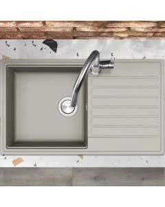 Kameo Smart Single Bowl and Single Drainer Fossil