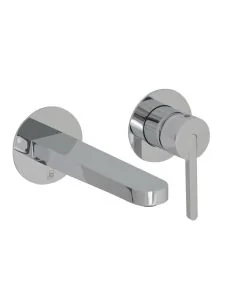 Kio Wall Mounted Basin Mixer Chrome