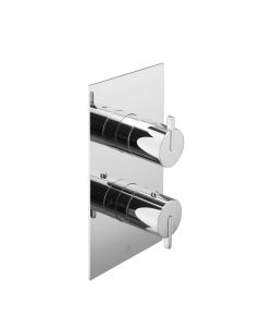 Kio 2-Way Thermostatic Shower Chrome