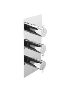 Kio 3-Way Thermostatic Shower Chrome