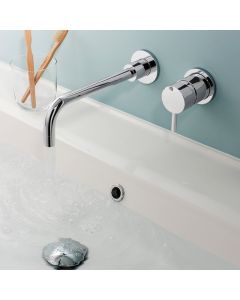 Kai Lever 2 Hole Basin Mixer