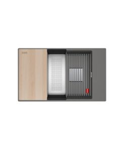 Franke Kubus (KNG PRO 110-62) 1 Bowl Inset Sink Slate Grey