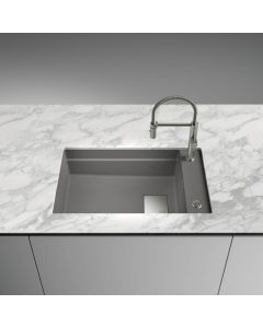 Franke Kubus (KNG PRO 110-62) 1 Bowl Inset Sink Stone Grey