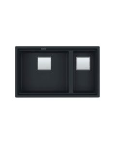 Franke Kubus (KNG PRO 120) 1.5 Bowl Inset Sink Matt Black