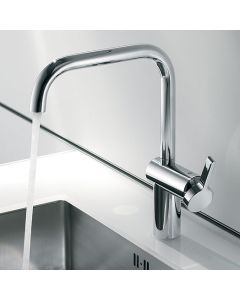 Livello Single Lever Mixer with Swivel Spout Chrome
