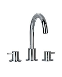Levo Three Hole Bath Filler