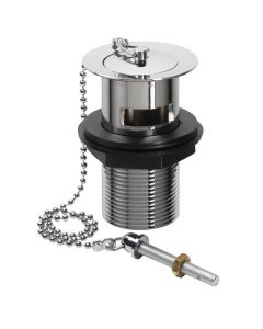 Luxury Basin Waste with Chrome Metal Plug