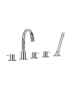 Levo 5 Hole Bath Shower Mixer