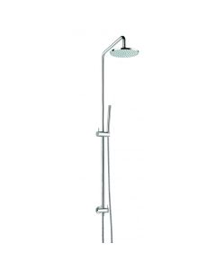 Levo Rigid Riser with 200mm Fixed Head and Diverter to Single Function Handset