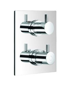 Levo Triple Outlet Thermostatic Shower Valve