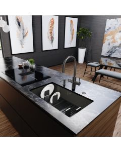 Franke Mythos Water Hub 6-in-1 Electronic Filter Tap Anthracite