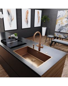 Franke Mythos Water Hub 6-in-1 Electronic Filter Tap Copper