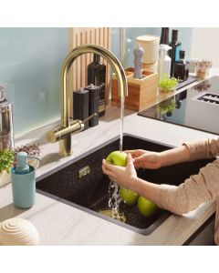 Franke Maris Water Hub 3-in-1 Electronic Kettle Tap (4L) Gold