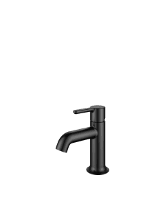 Moonlight Small Basin Mixer Matt Black