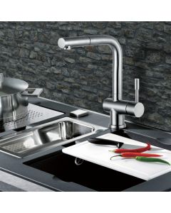 Mercury Side Lever Mixer Swivel Spout with Pull Out Aerator