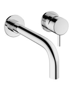 Crosswater Mike Pro Wall Basin Mixer Chrome