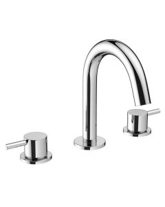 Crosswater Mike Pro 3 Hole Basin Mixer Chrome