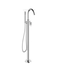 Mike Pro Floor Standing Bath Shower Mixer Chrome