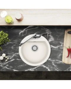 Mio Compact Round Sink Blizzard