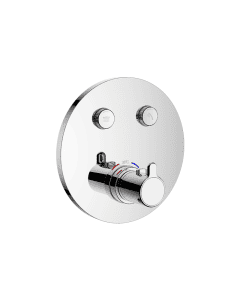 Moonlight GoClick Round Recessed Shower Valve Chrome