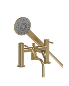 Molida Bath Shower Mixer Brushed Brass