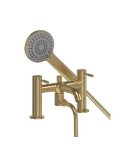 Molida Bath Shower Mixer Brushed Brass