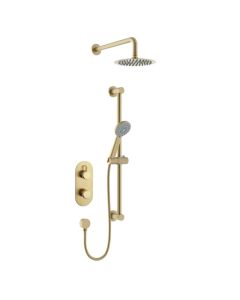 Molida 2-Way Recessed Shower Valve Kit Brushed Brass