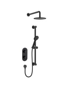 Molida 2-Way Recessed Shower Valve Kit Matt Black