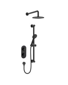 Molida 2-Way Recessed Shower Valve Kit Matt Black