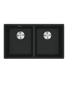 Franke Maris (MRG 120-35-35) 2 Bowl Sink Matt Black