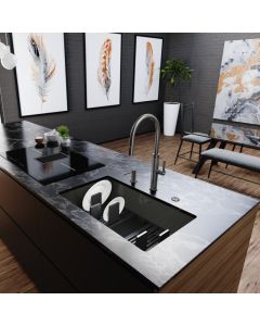 Franke Mythos Masterpiece Pull-Out Tap Anthracite