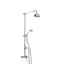 1901 Thermostatic Exposed Dual Control Shower Valve Diverter Riser Kit