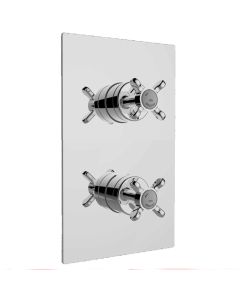 1901 Recessed Dual Control Shower Valve Chrome