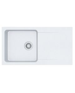 Franke Orion (OID 611-94) 1 Bowl Inset Sink Polar White