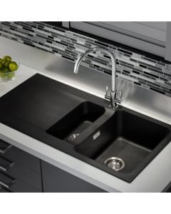 Franke Orion (OID 651) 1.5 Bowl Inset Sink Carbon Black