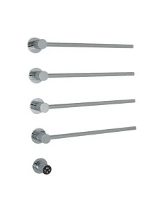 Onyx Electric Bar Towel Rail Chrome