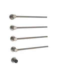 Onyx Electric Bar Towel Rail Stainless Steel