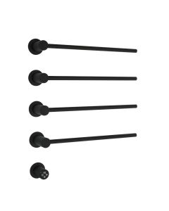Onyx Electric Towel Rail Matt Black