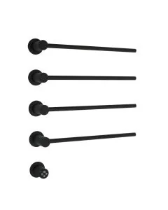 Onyx Electric Towel Rail Matt Black