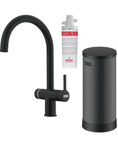 Franke Maris Water Hub 3-in-1 Electronic Kettle Tap (4L) Matt Black