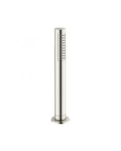 Follow Me Bath Mounted Shower Handset and Hose Brushed SS Effect