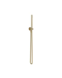 Arco Round Wall Outlet Pencil Handset Kit Brushed Brass