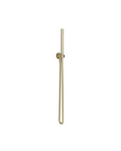 Arco Round Wall Outlet Pencil Handset Kit Brushed Brass