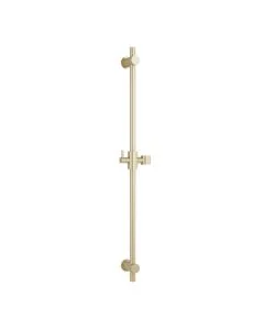Contemporary Brass Slide Rail Brushed Brass