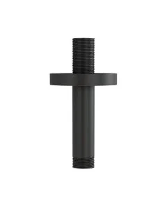 Design Round Ceiling Shower Arm 75mm Matt Black