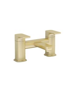 Flite Deck Mounted Bath Filler Brushed Brass