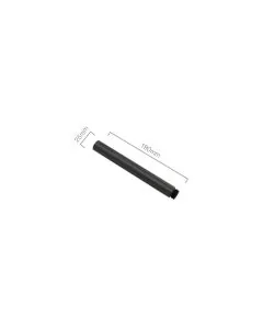 Arco Round Wall Outlet Pencil Handset Kit Matt Black