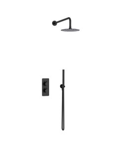Ravine 2-Way Recessed Shower Valve Kit Matt Black