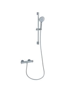 Ravine Single Outlet Bar Valve Slide Rail Kit Chrome